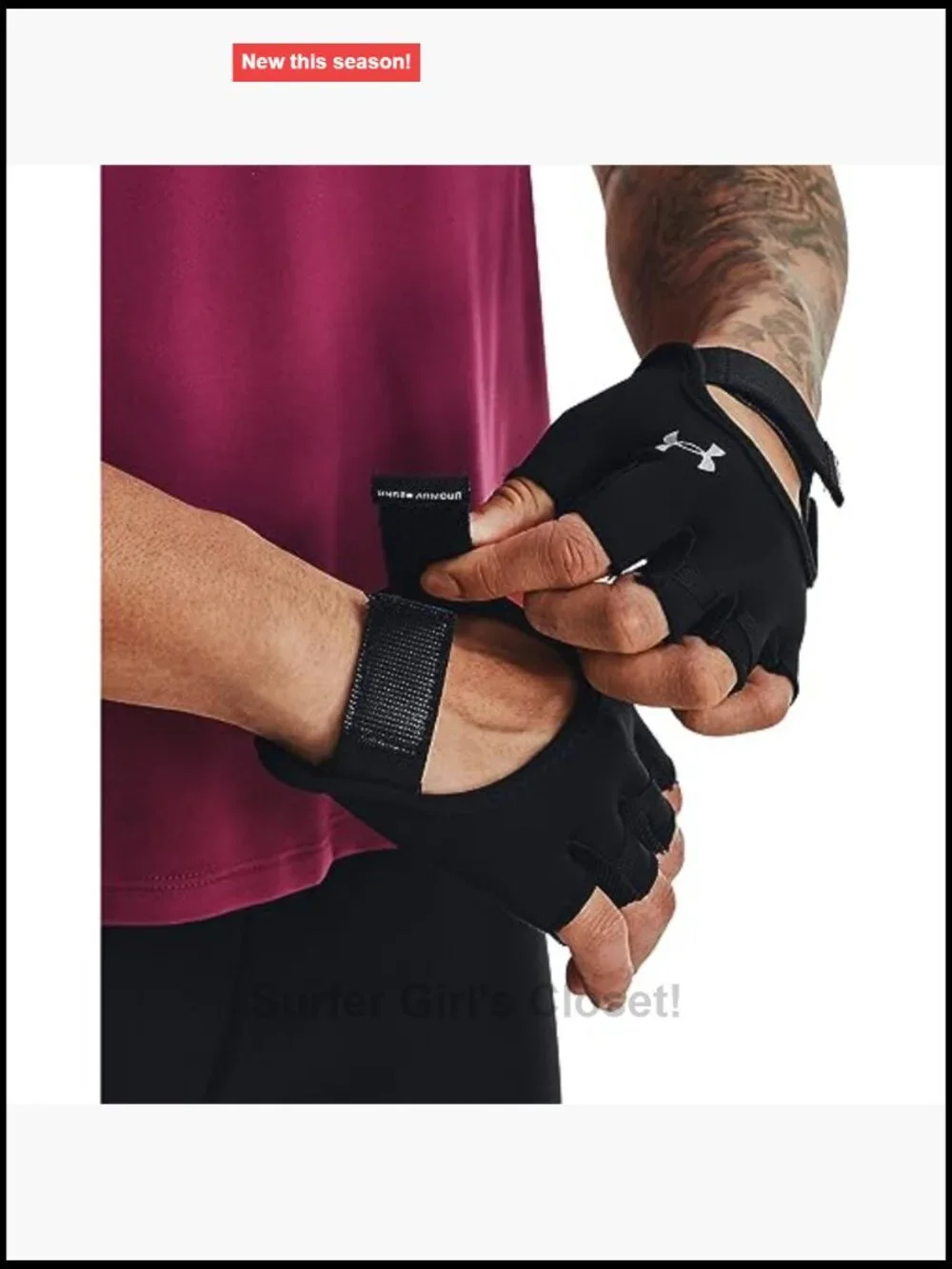 Women's Half Finger Training Gloves with Silicone Grip